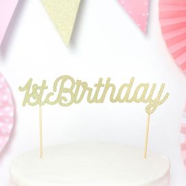 Cake Topper Anniversaire 1 An Modern Confetti Cake Topper Anniversaire 1 An Modern Confetti