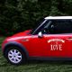 Sticker voiture mariage - All you need is Love