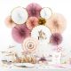 Rosaces rose blush (par 3)