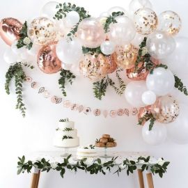 Guirlande de ballons en kit - Rose Gold