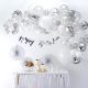 Arche de ballons en kit - Argent