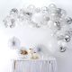 Arche de ballons en kit - Argent