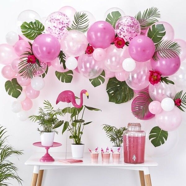 Arche De Ballons En Kit Rose Fuchsia Modern Confetti Arche De Ballons En Kit Rose Fuchsia Modern Confetti
