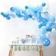 Guirlande de ballons en kit - Bleu