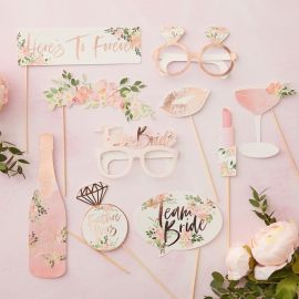 Kit photobooth EVJF - rose gold