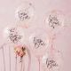 Ballons confettis EVJF - Team Bride (par 5)