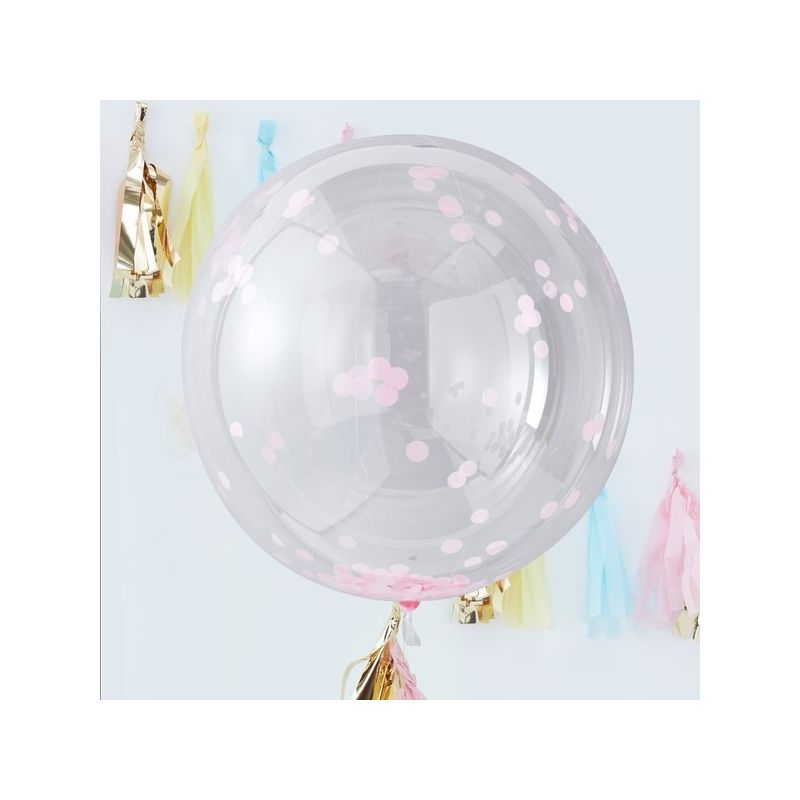 Gonfleur de ballons électrique - H 15 cm - Rose