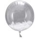Ballons transparents avec plumes (par 3) - 45 cm
