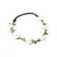 Headband fleurs accessoires cheveux mariage EVJF