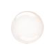 Ballon bulle transparent - pastel - 45 cm