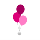 Poids pour ballon hélium – rond