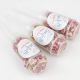 Confettis de fleurs push pop - rose