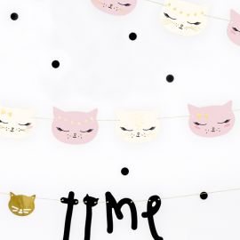 Guirlande anniversaire chat