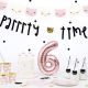 Guirlande anniversaire chats