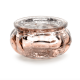 Petits photophores rose gold x4