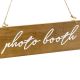 Panneau indicatif pour photobooth