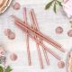Pailles rose gold