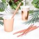 Pailles rose gold