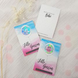 3 Bougies fontaines Gender Reveal - bleu - MODERN CONFETTI