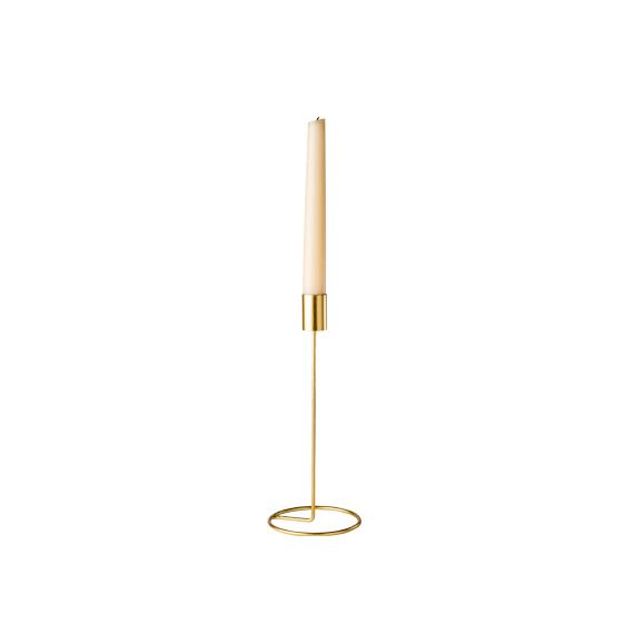 Bougeoir moderne or doré