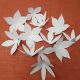 Rideau fleurs origami