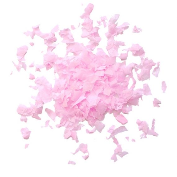 Confettis rose pâle 100g