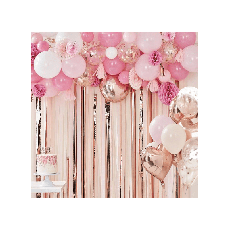 Bouquet de ballons rose gold - Bouquet de Ballons 