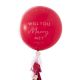 Ballon confetti Demande en mariage