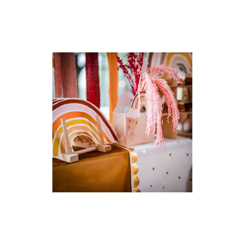Assiettes Arc En Ciel Terracotta X8 Modern Confetti Assiettes Arc En Ciel Terracotta X8 Modern Confetti