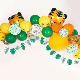Ballon aluminium mylar Tigre