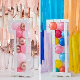 Ballon Géant Mylar Chiffre 4 Doré, dim. 66 cm x 1 m, décoration anniversaire  babyshower aluminium