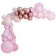 Arche de ballons Rose et Rose Gold