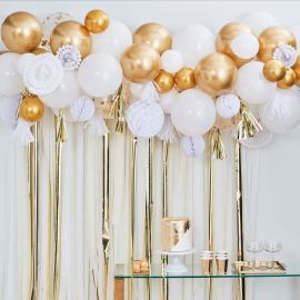 Mur de ballons - rose dégradé - MODERN CONFETTI