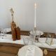 Cadre verre numero table mariage, menu mariage