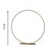 Centre de table cercle champagne 30 cm