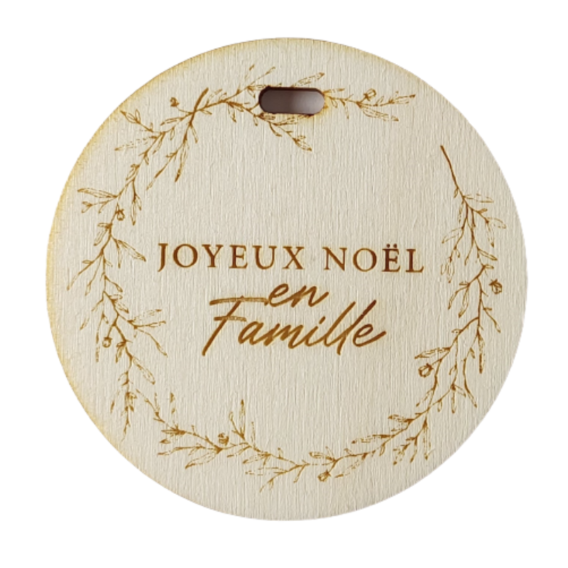 Décoration de Noël bois - Famille - MODERN CONFETTI