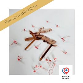 Cake topper prénom - personnalisable