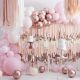 Ballons de baudruches rose gold