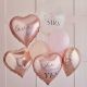 Bouquet de ballons EVJF - rose gold