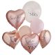 Bouquet de ballons EVJF - rose gold