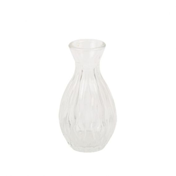 Vase romantique en verre transparent