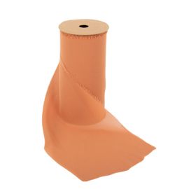 Chemin de table terracotta mousseline de soie