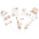 Kit Photobooth blanc, terracotta et blush