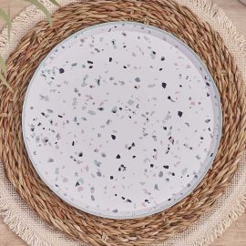 Assiettes jetable Terrazzo