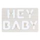 Livre d'or puzzle “Hey Baby” en bois