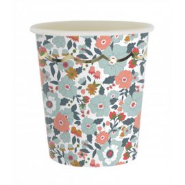 Assiettes jetables Liberty (par 8) - MODERN CONFETTI