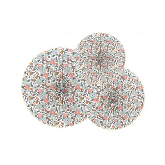 Assiettes jetables Liberty (par 8) - MODERN CONFETTI