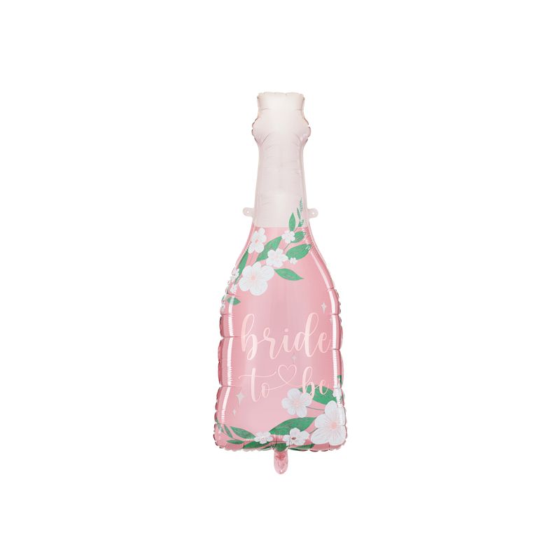 Ballon EVJF bouteille de champagne rose 98 cm - MODERN CONFETTI