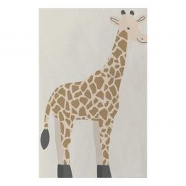 Serviettes Jungle Girafe x16