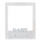 Cadre photobooth baby shower personnalisable